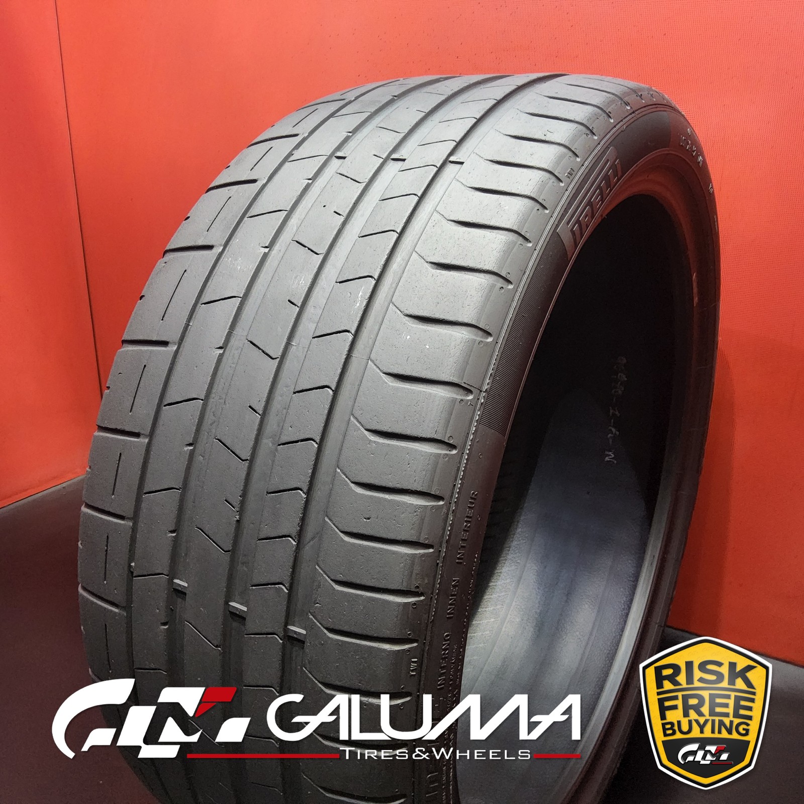 1 Tire Pirelli P-Zero (PZ4) F02 XL 245/35ZR20 245/35/20 2453520 No Repairs 95970