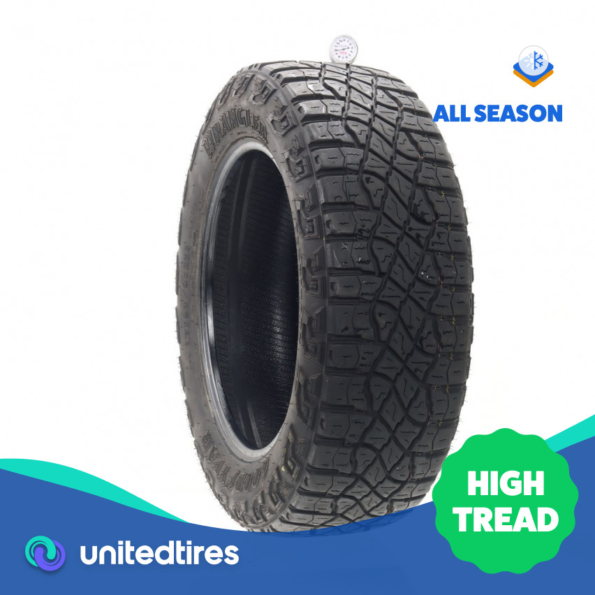 Used LT 265/60R20 Goodyear Wrangler Territory MT 110/107S – 9.5/32