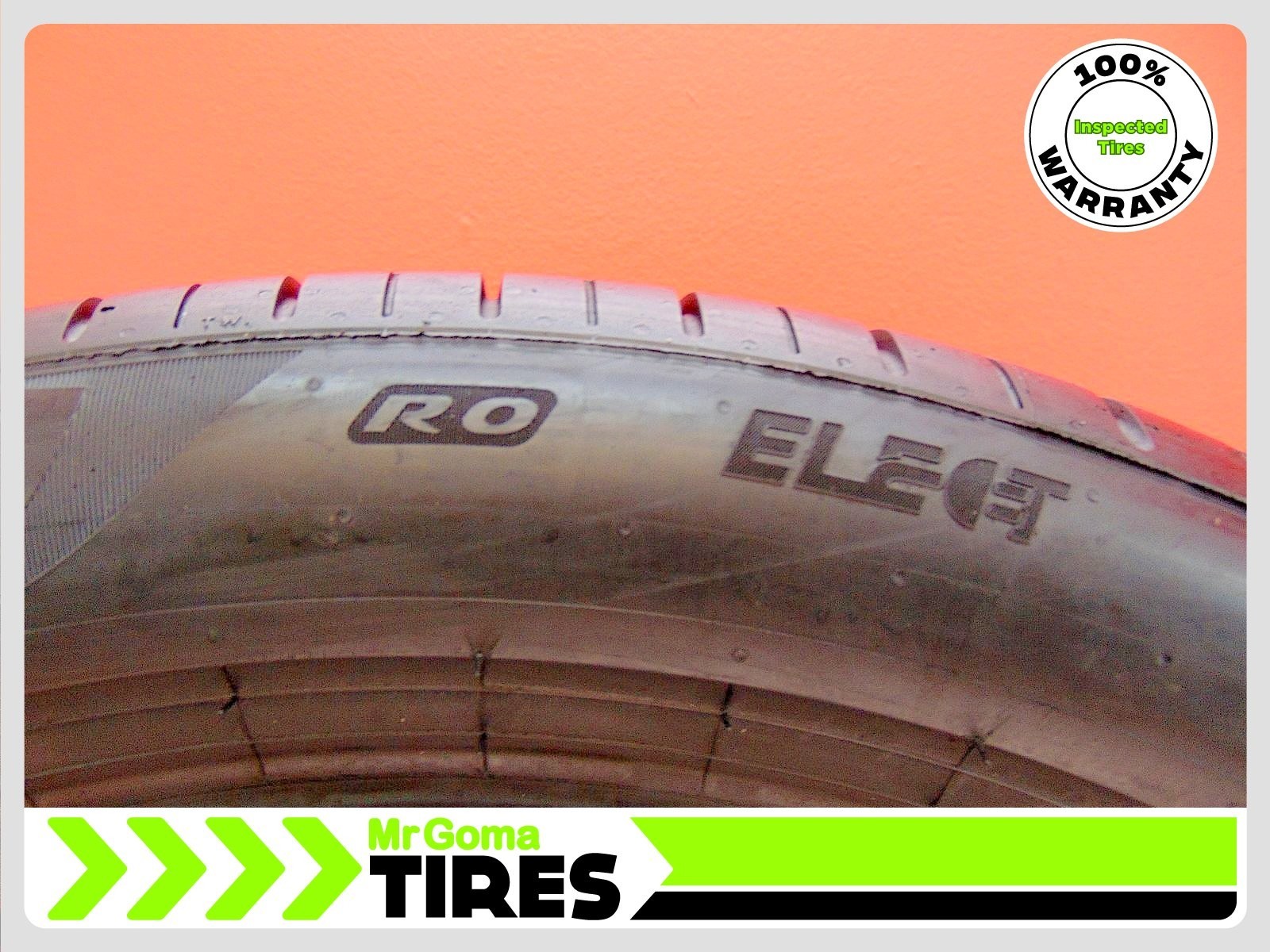 1 PIRELLI P ZERO TM RO ELECT XL 285/40R21 USED TIRE 8.0/32 TREAD 109W 2854021