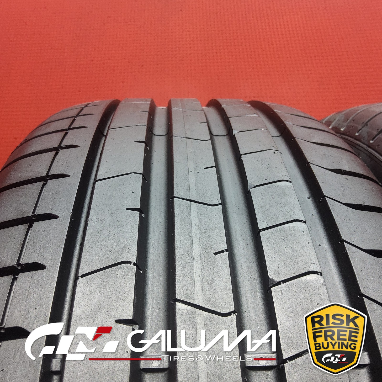 Set of 2 Tires LikeNEW Pirelli P-Zero (PZ4) ★ XL 225/45R19 96Y No Repairs #96177