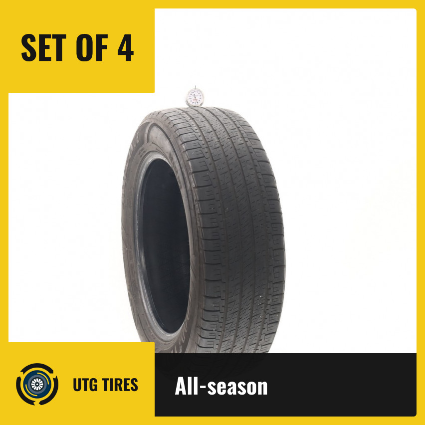 Set of (4) Used 235/60R18 Goodyear Assurance MaxLife 103V – 6-7/32