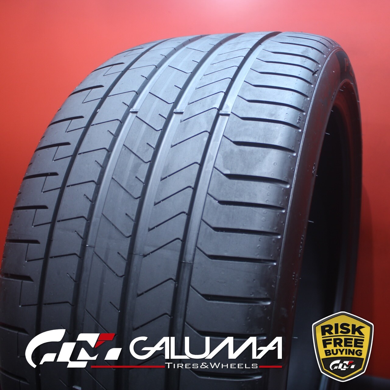 1 (One) Tire LikeNEW Pirelli P Zero PZ4 315/35R22 315/35/22 3153522 ZR22 #84174