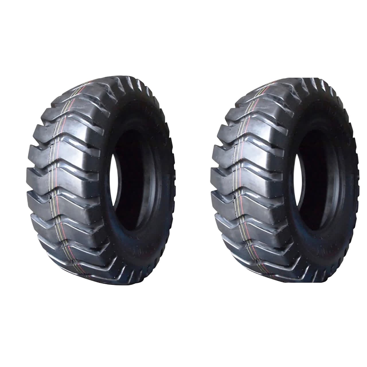 2 Tires 23.5-25 Deestone D313 Industrial Load 20 Ply 23.5X25 Earthmover E-3/L3