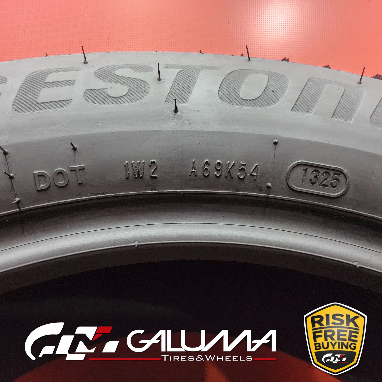 Set of 2 Tires Bridgestone Dueler H/P Sport AS RFT ★ 245/50R19 No Repairs #96199