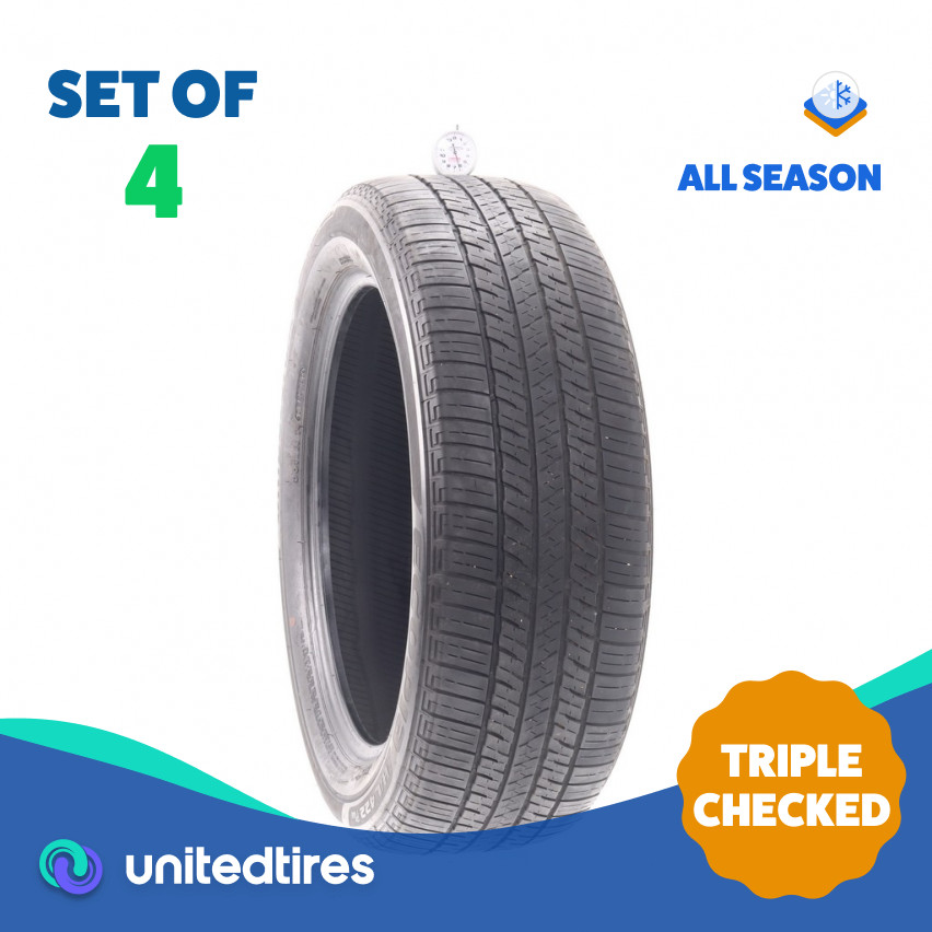 Set of (4) Used 225/55R19 Bridgestone Ecopia H/L 422 Plus 99V – 6-7.5/32