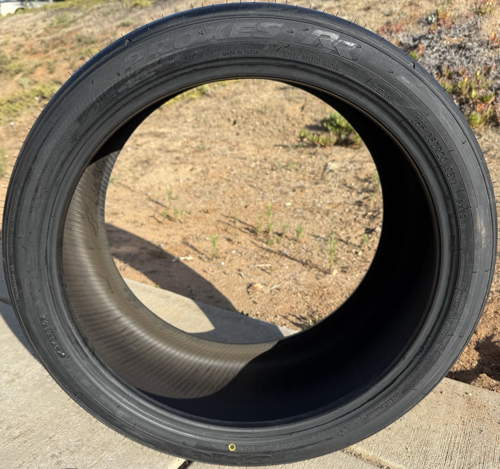 TWO BRAND NEW 255/35ZR20 (93Y) Toyo Proxes RR Track & Competition Tires 2853020