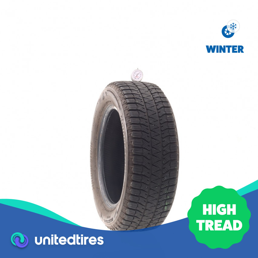 Used 195/60R15 Bridgestone Blizzak WS90 Studless 88T – 8/32