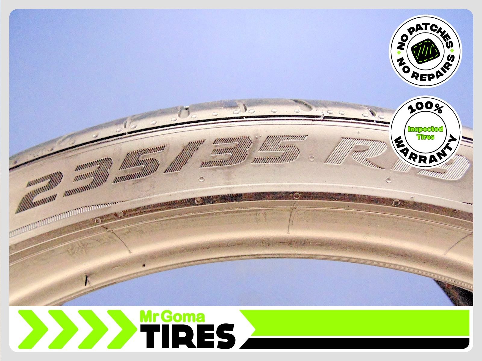 1 PIRELLI P ZERO TM PZ4 AO1 XL 235/35R19 USED TIRE 7.3/32 TREAD 91Y 2353519