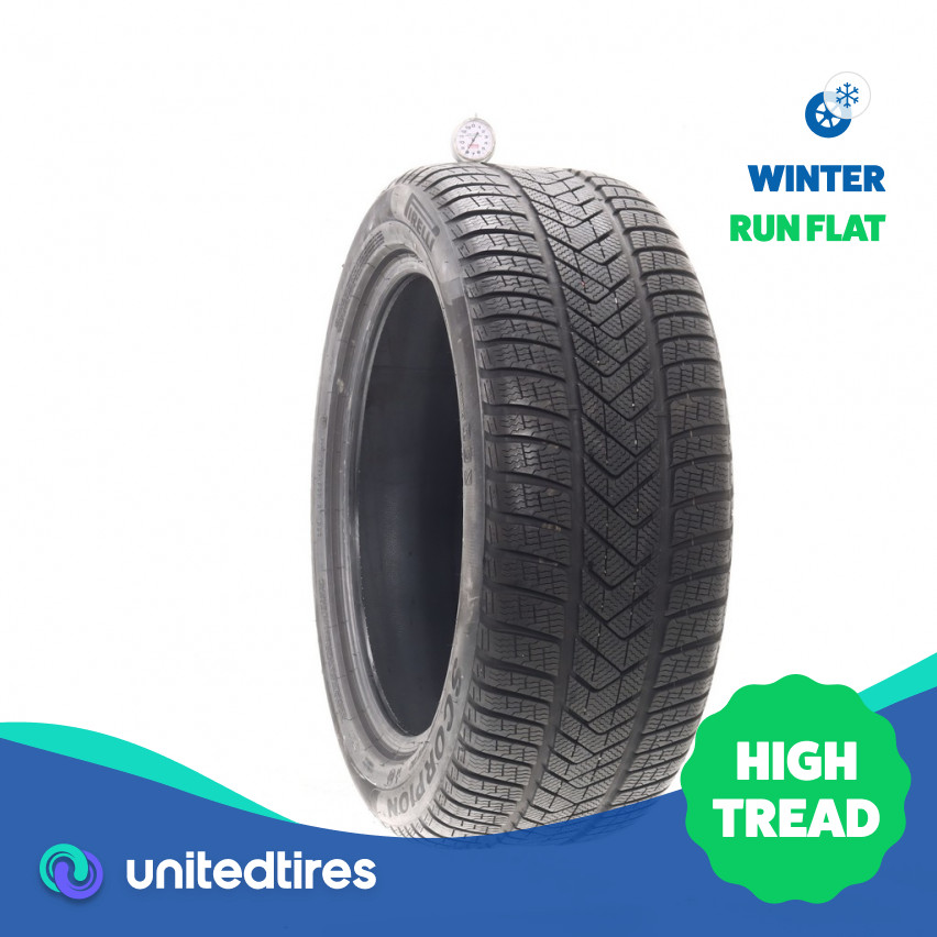 Used 275/45R20 Pirelli Scorpion Winter Run Flat 110V – 8/32