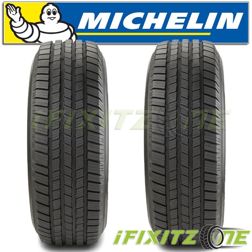 2 Michelin Defender LTX M/S 245/75R16 111T Truck/SUV 70000 Mile All Season Tires