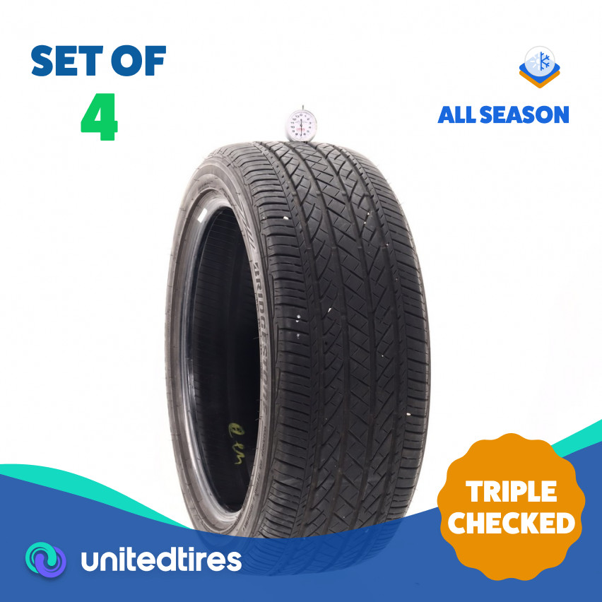 Set of (4) Used 235/45R18 Bridgestone Potenza RE97AS 94V – 7-7.5/32