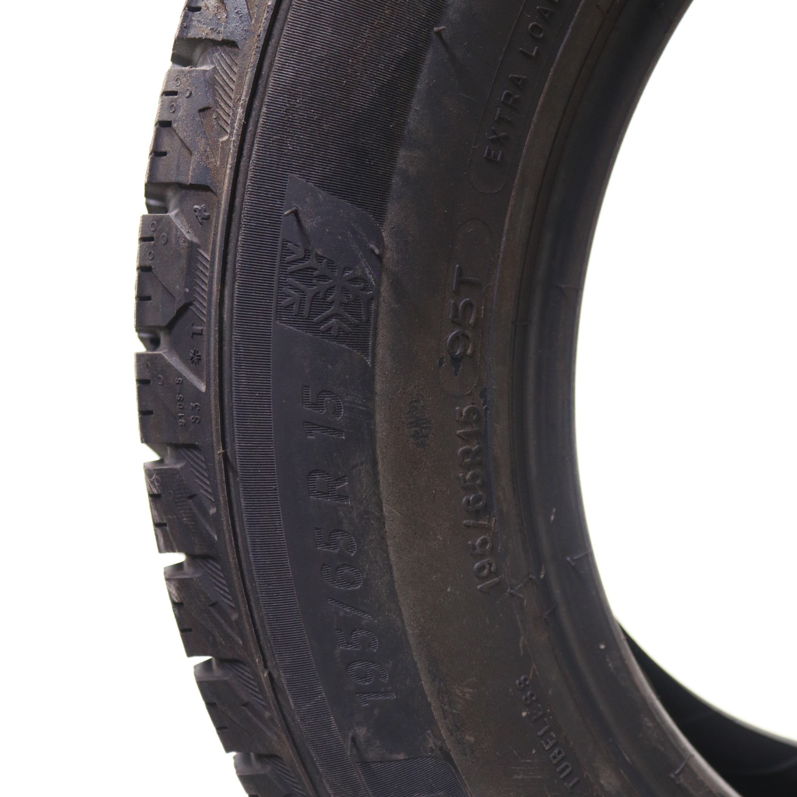 Set of 4 New 195/65R15 Michelin X-ICE Snow – 95T – 10/32