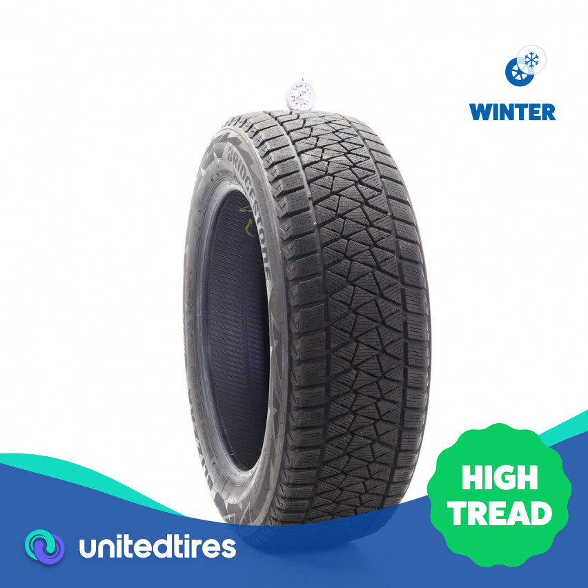 Used 225/60R18 Bridgestone Blizzak DM-V2 100S – 9/32 (OE6I)