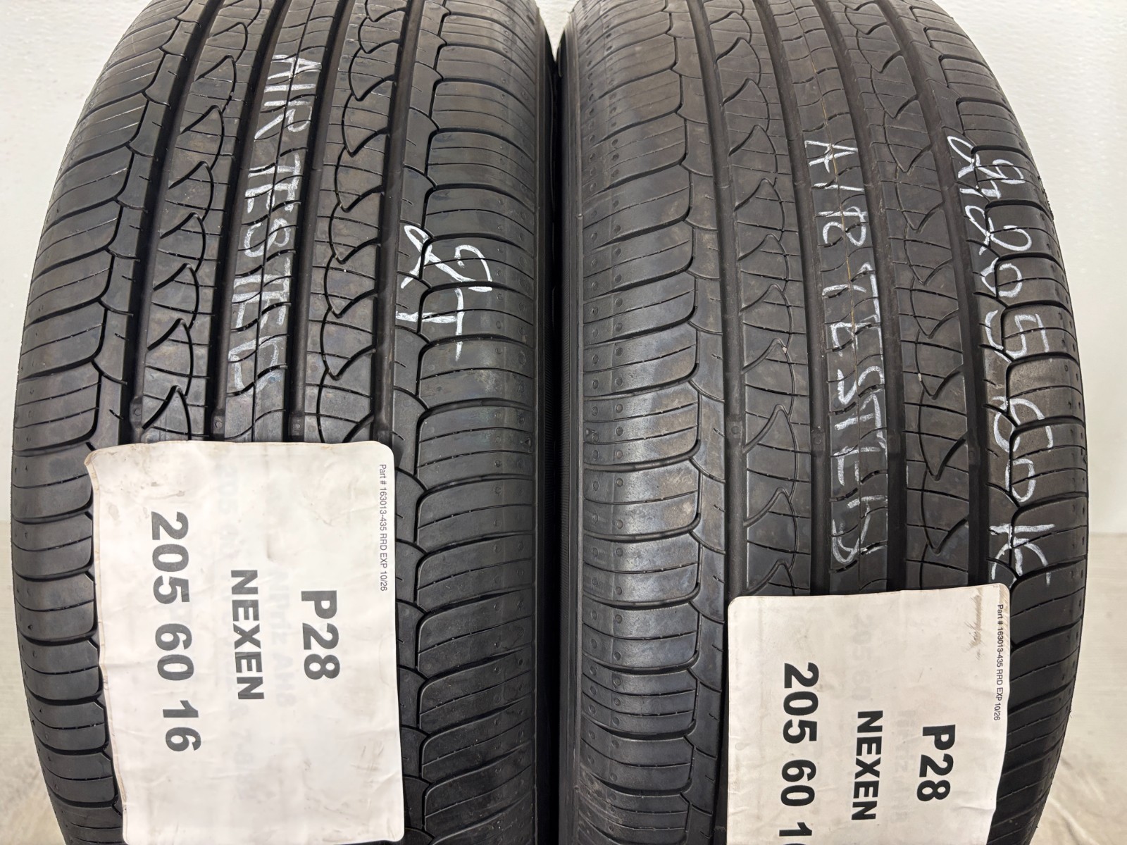 NO SHIPPING ONLY LOCAL PICK UP 2 Tires 205 60 16 Nexen N’Priz AH8
