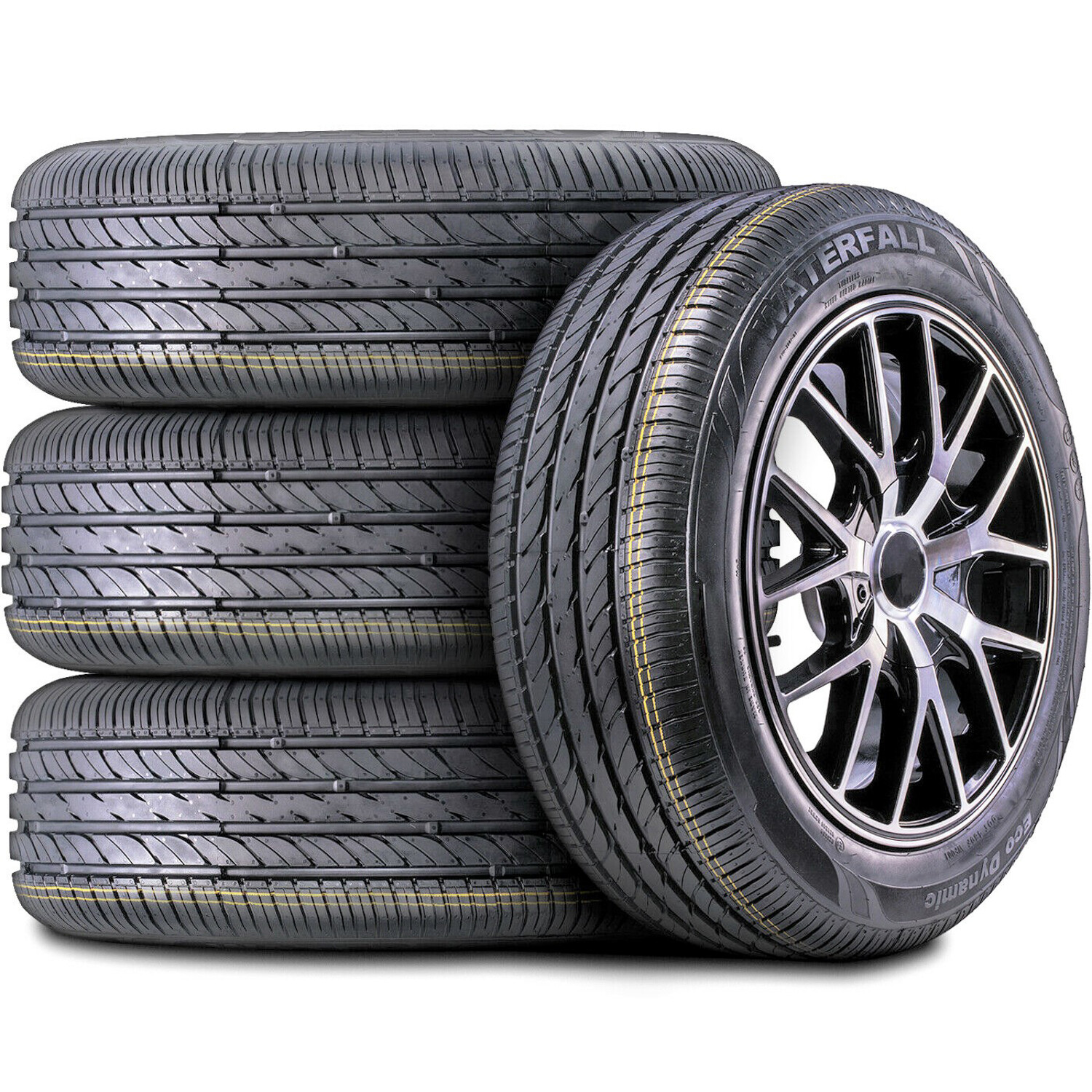 4 Tires Waterfall Eco Dynamic Steel Belted 165/80R13 83T A/S All Season