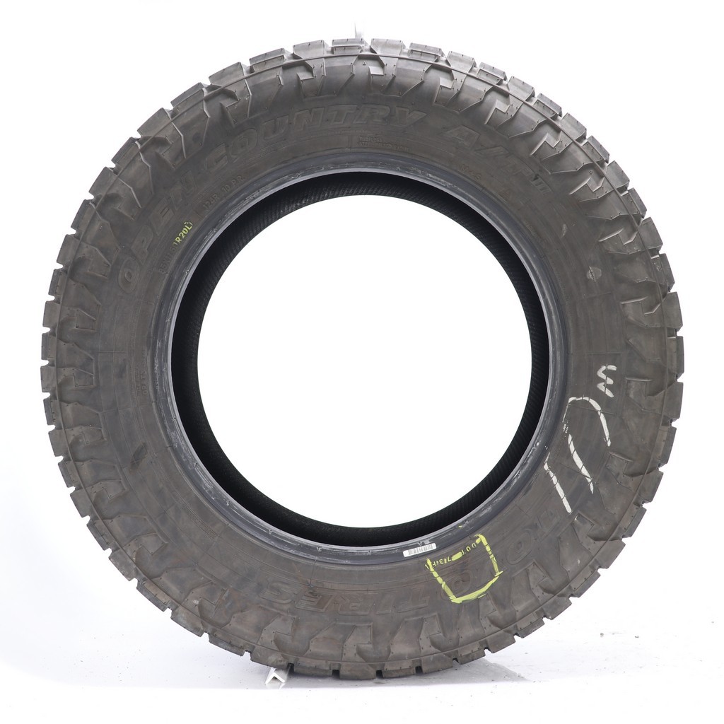 Set of (4) Used LT 35X11.5R20 Toyo Open Country A/T III 124R – 12-14/32