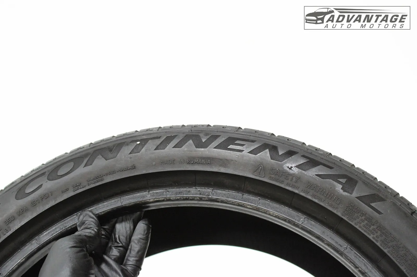 2015-2016 MERCEDES E350 W212 WHEEL TIRE CONTINENTAL 245/40ZR18 97Y 9/32 NDS OEM
