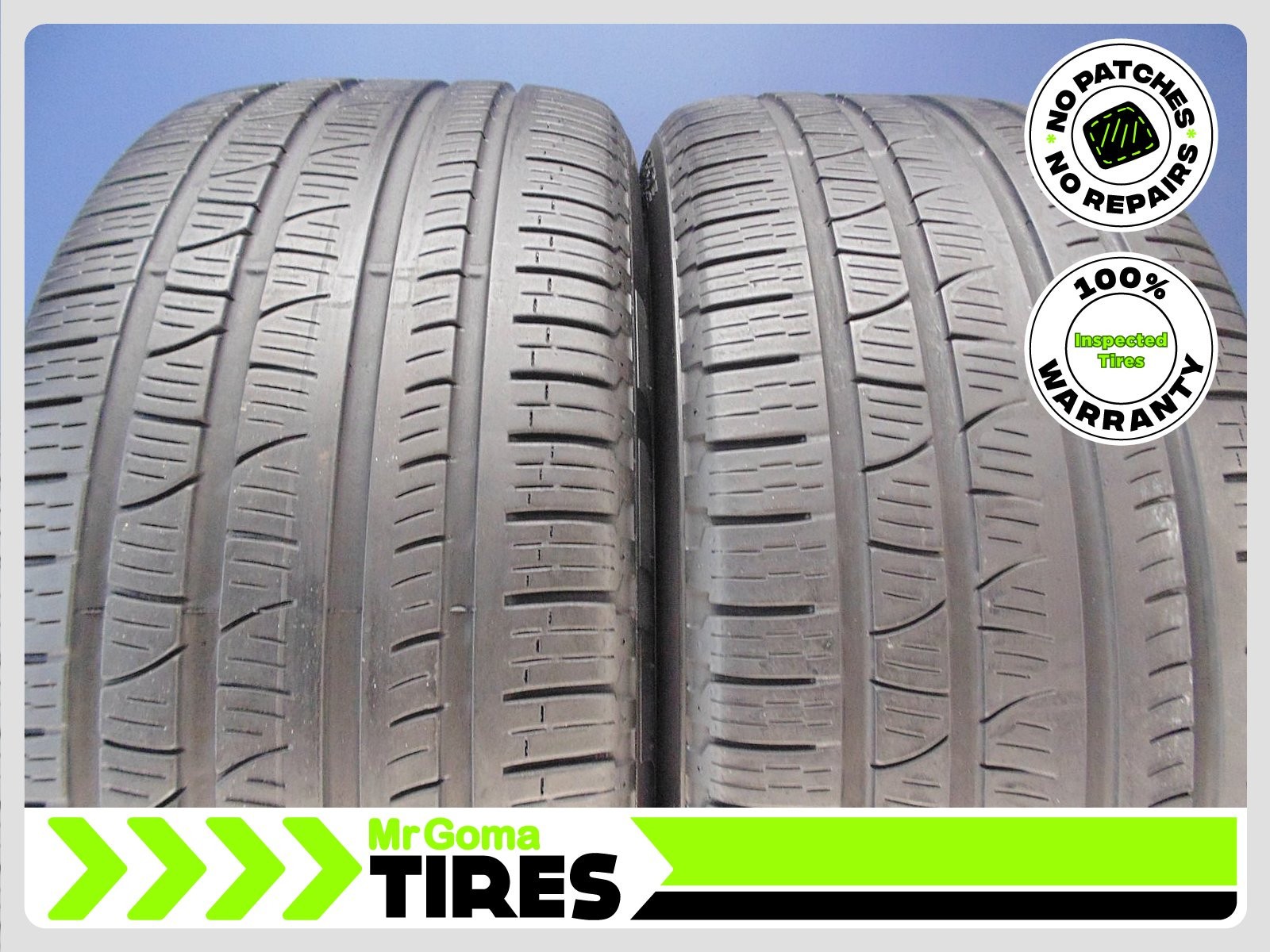 2 PIRELLI SCORPION VERDE A/S VOL XL 275/40R21 USED TIRES 7.3/32 TREAD 2754021