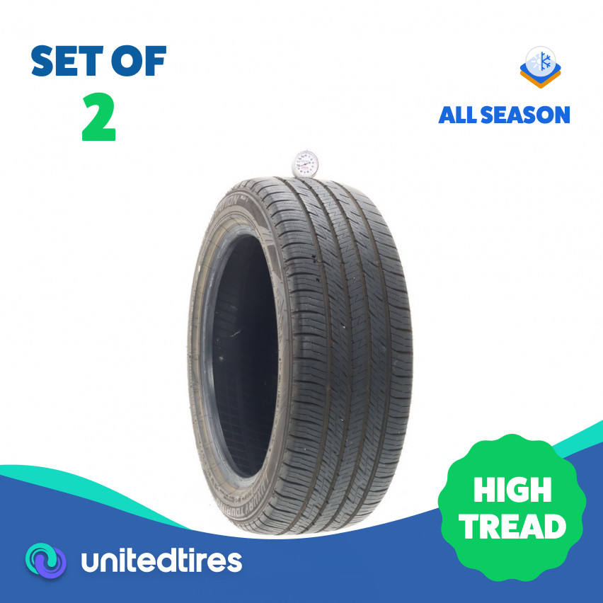 Set of (2) Used 215/50R17 Mazama Reputation NLW-3 95V – 9.5/32