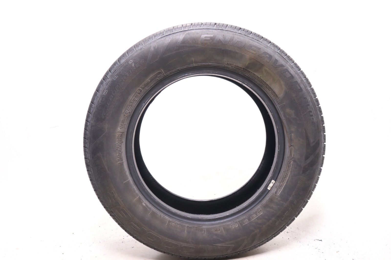 Set of 4 Used 205/70R16 Cooper Endeavor plus – 97H – 8.5-9.5/32 No Repairs