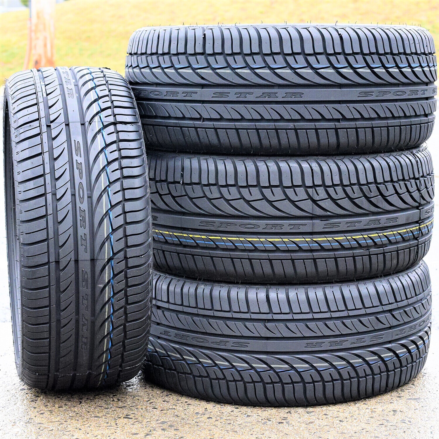 4 Tires Fullway HP108 245/45ZR18 245/45R18 100W XL A/S All Season Performance