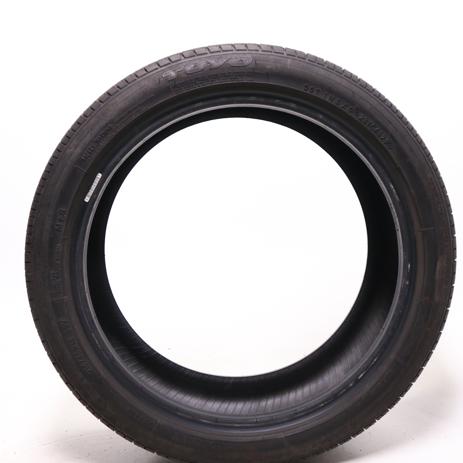 Set of 2 Used 215/45R18 Toyo Proxes A40 – 89V – 8.5/32