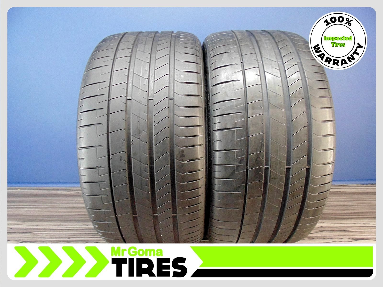2 PIRELLI P ZERO TM PZ4 II XL 315/30R22 USED TIRES 7.2/32 TREAD 107Y 3153022