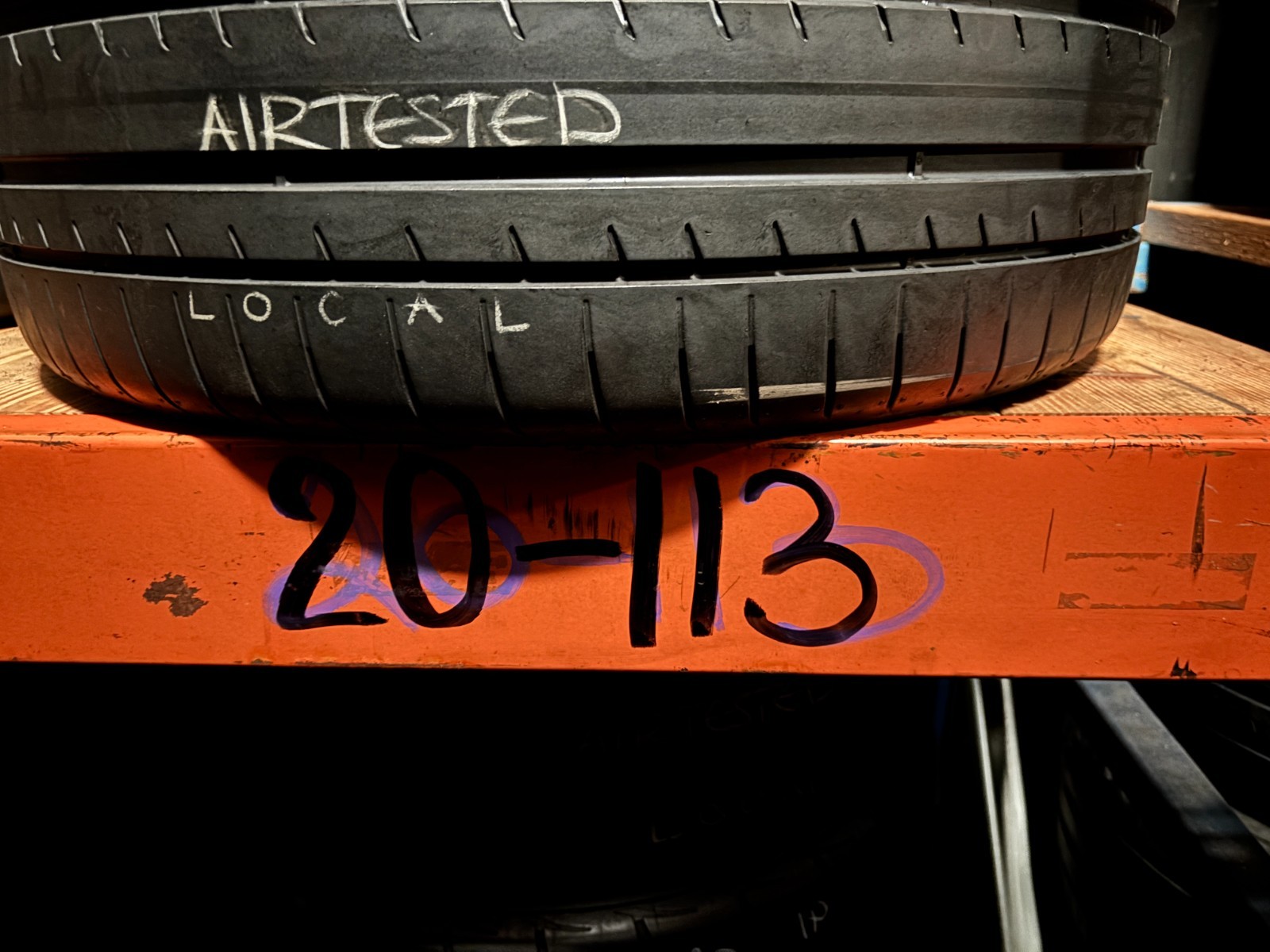 NO SHIPPING ONLY LOCAL PICK UP 1 Tire 255 35 20 Michelin Pilot Sport A/S ZP RFT
