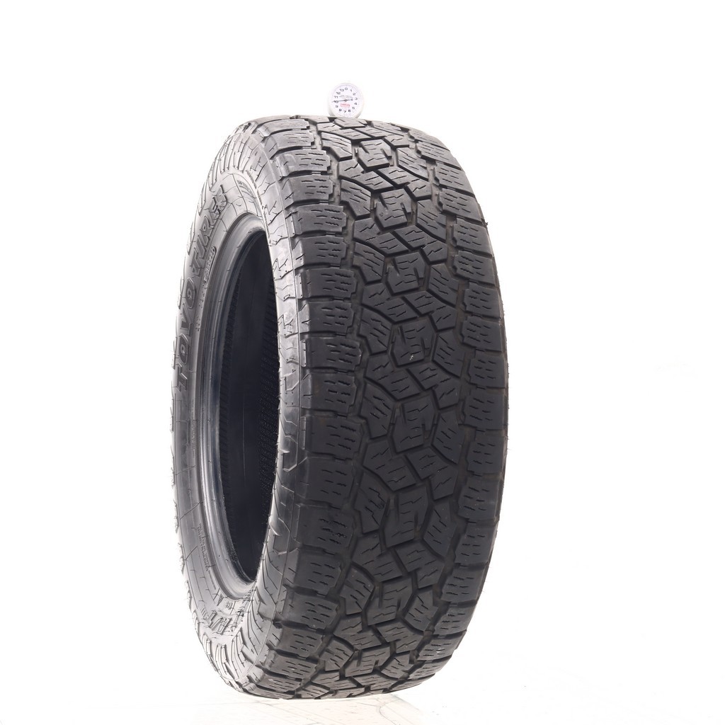 Set of (4) Used 265/60R18 Toyo Open Country A/T III 110T – 9.5-11/32