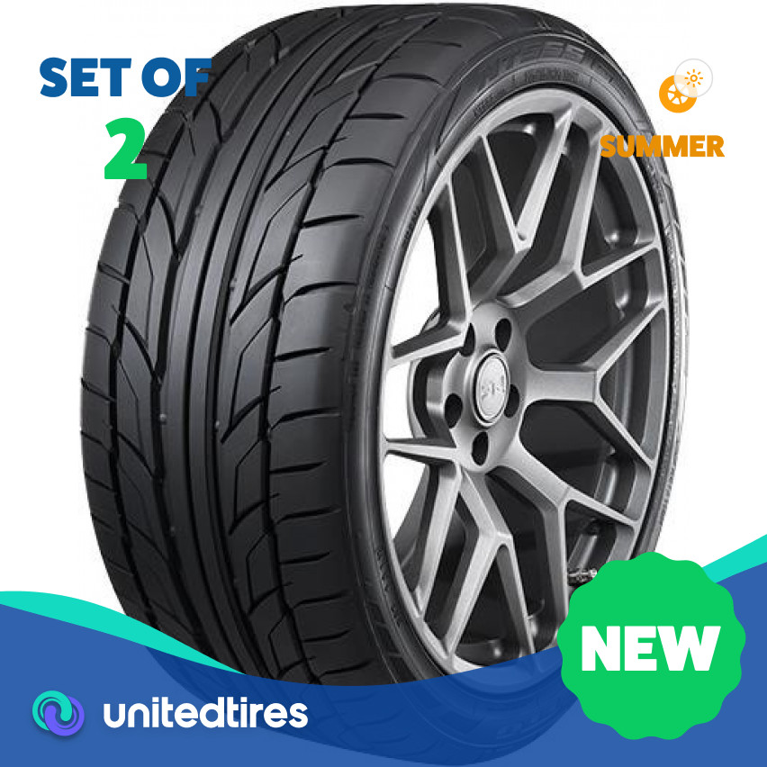 Set of (2) New P 255/45ZR17 Nitto NT555 G2 102W