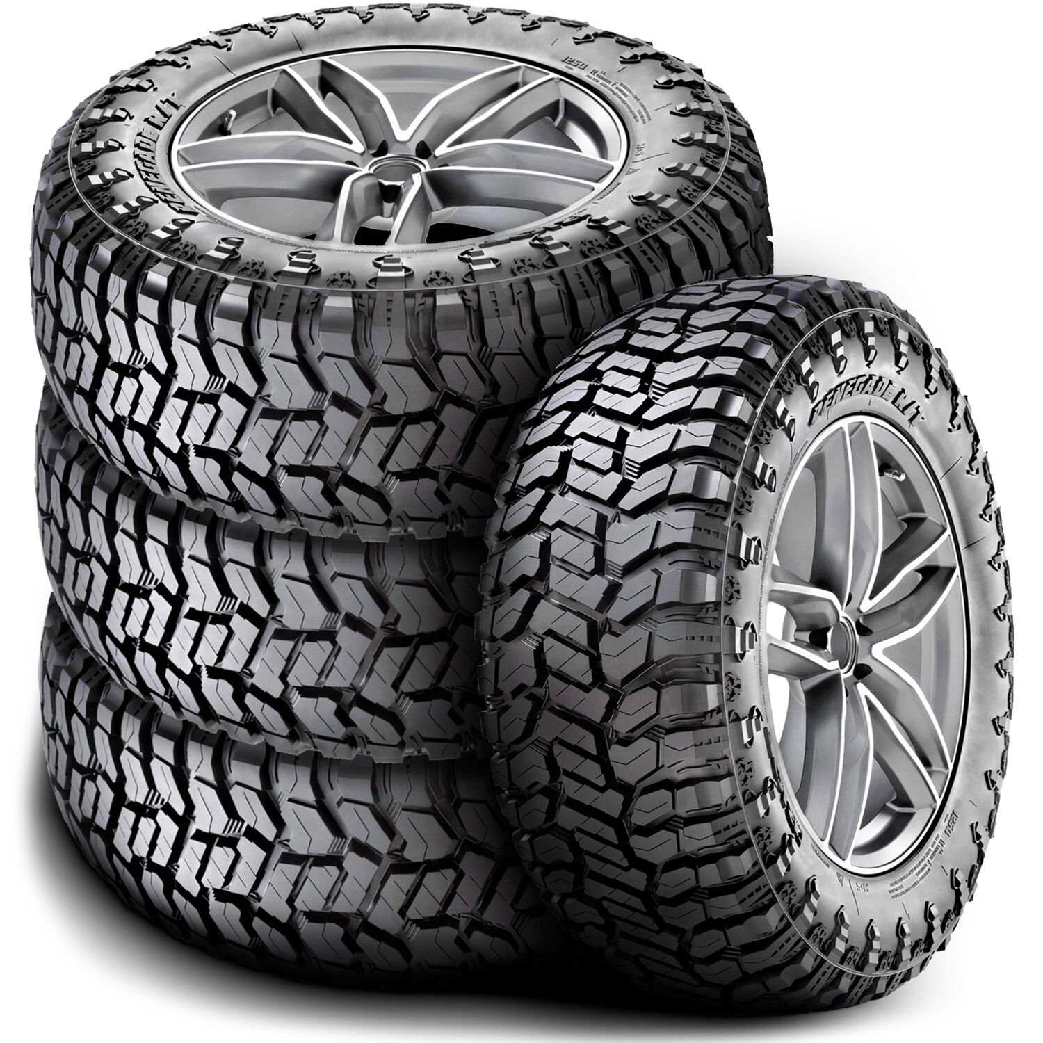 4 Tires LT 295/65R20 Radar Renegade R/T RT Rugged Terrain Load E 10 Ply