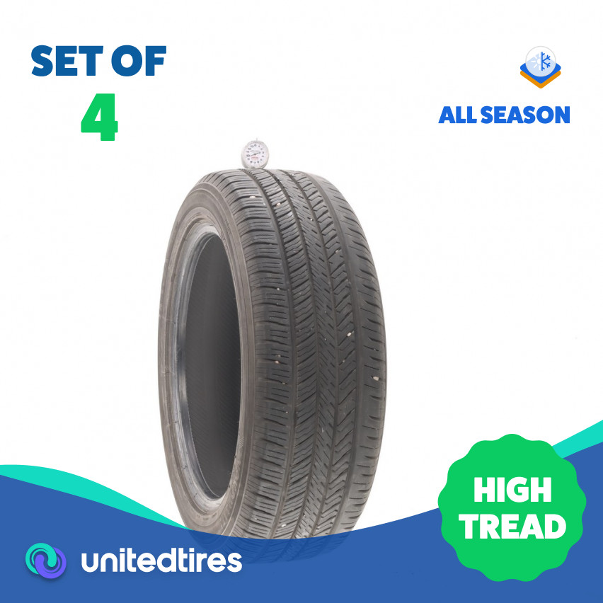 Set of (4) Used 215/55R18 Yokohama YK-GTX 95H – 9.5-10.5/32