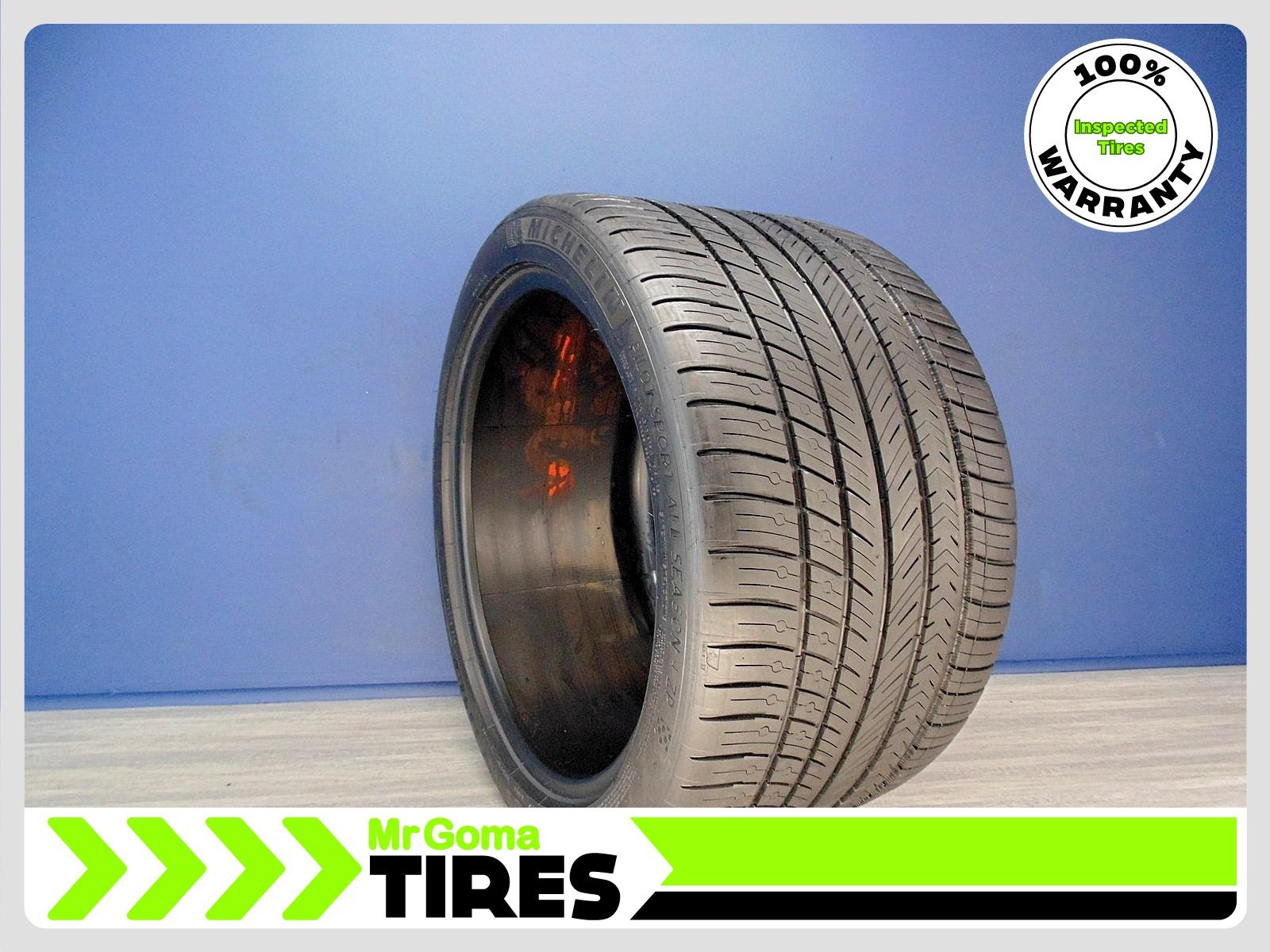 1 MICHELIN PILOT SPORT A/S 4 ZP RFT 325/30ZR19 USED TIRE 7.6/32 TREAD RUN FLAT