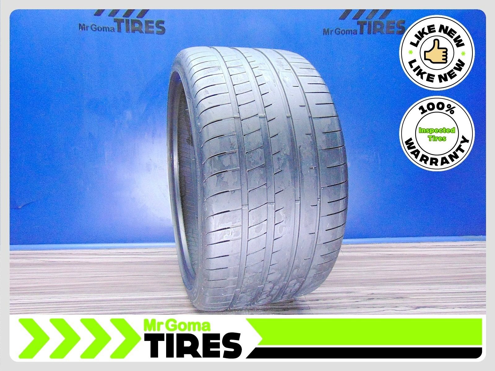 1 GOODYEAR EAGLE F1 ASYMMETRIC 3 NA0 XL 305/30ZR21 USED TIRES 7.3/32 Tread 104Y