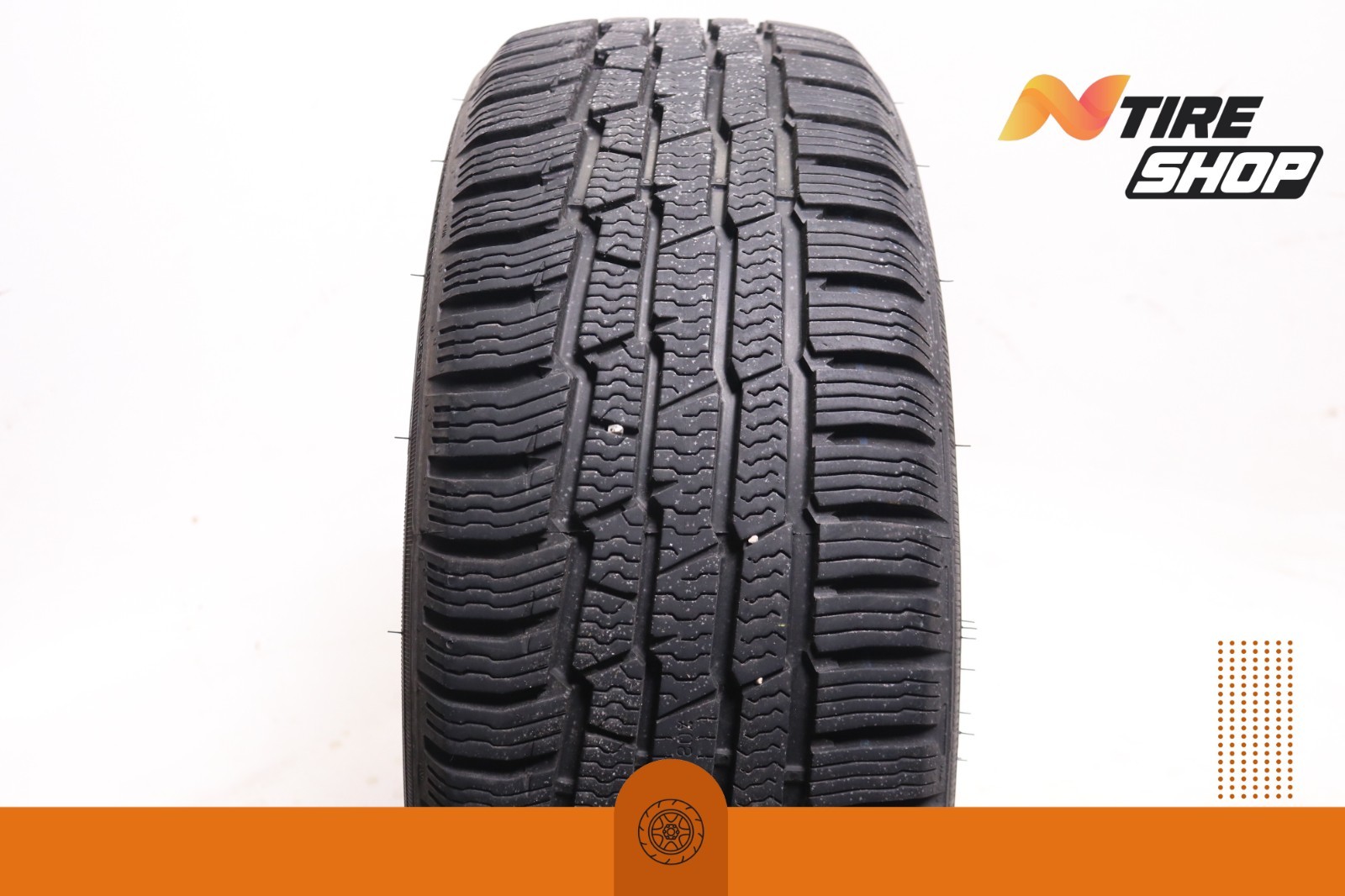 Set of 4 Used 205/55R16 Nokian Encompass AW 01 – 91V – 9-10/32 No Repairs