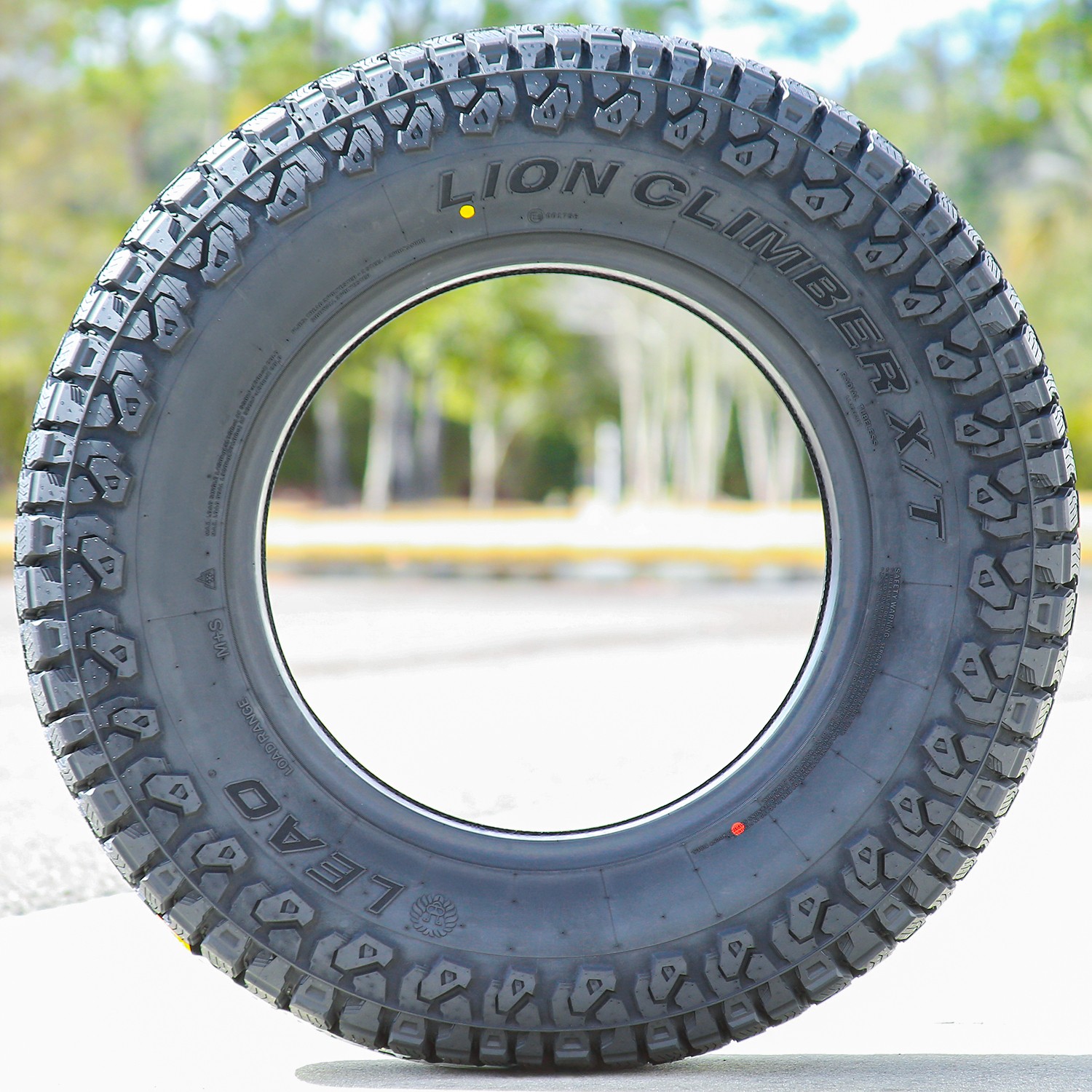 4 Leao Lion Climber X/T 285/65R18 125/122Q E 10 Ply Tires 55k Mi Warranty