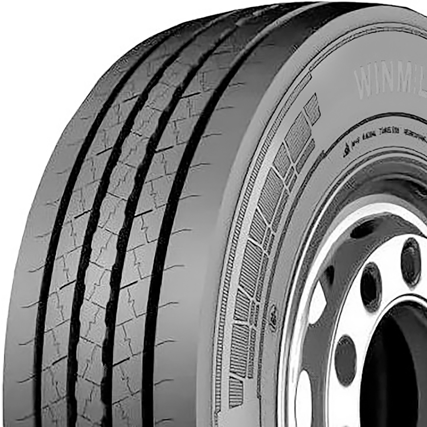 4 Ceat Winmile-S 255/70R22.5 140/137M H 16 Ply Steer Commercial Tires