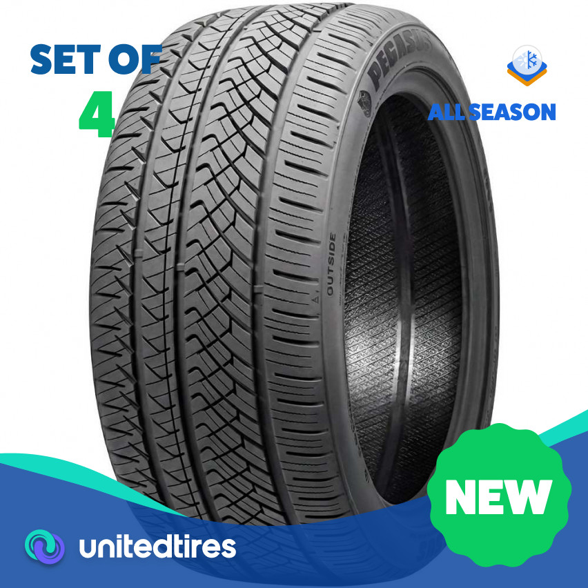 Set of (4) New 285/45ZR22 Pegasus HPX Sport AS 114W