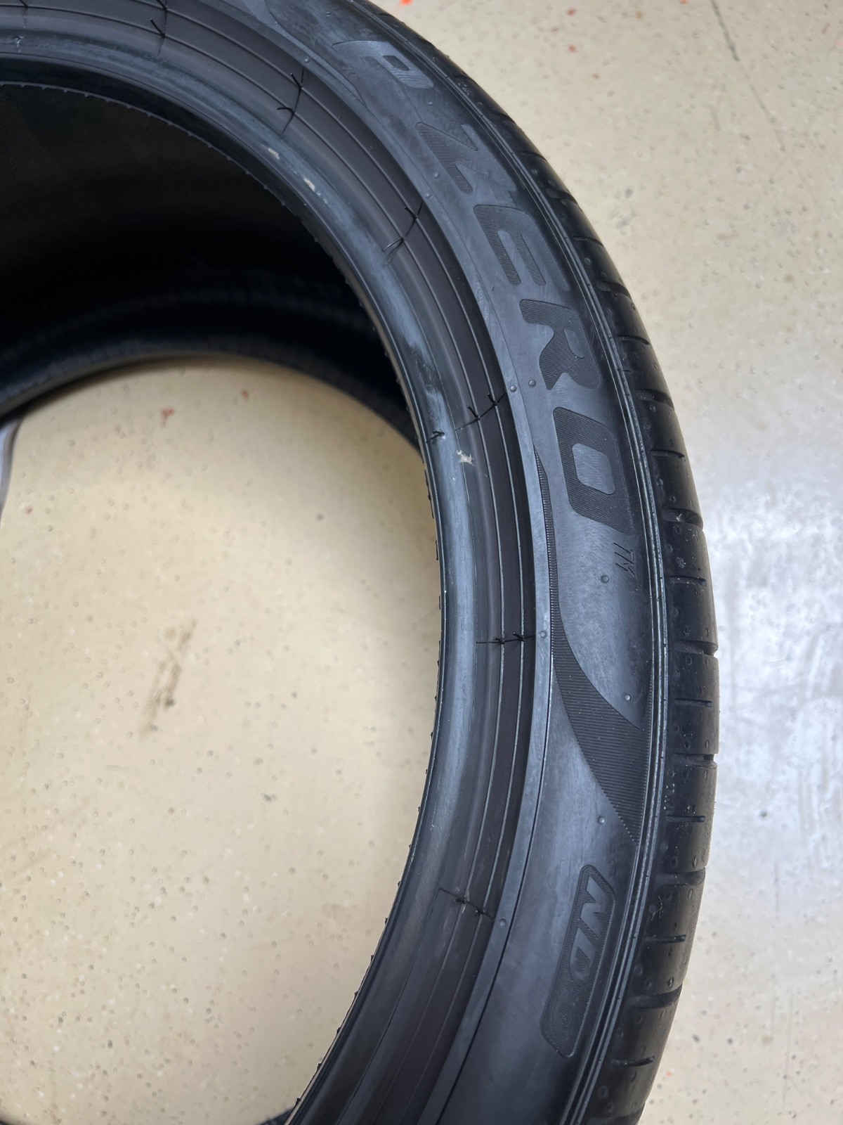 1 – NICE 315/30ZR21 XL (103Y) Pirelli P Zero PZ4 (ND0) Porsche OEM – 5072
