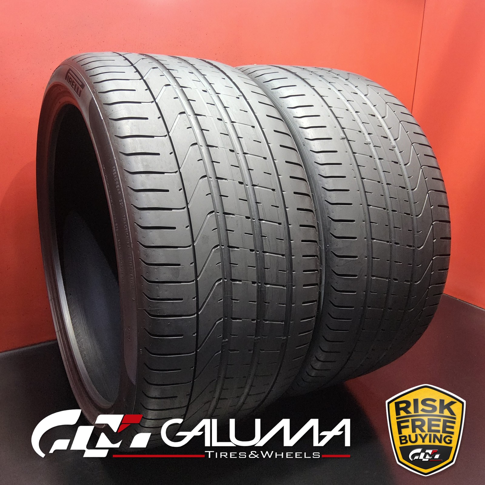 Set of 2 Tires Pirelli P Zero (N0) XL 315/30ZR22 315/30/22 107Y No Repairs 96130