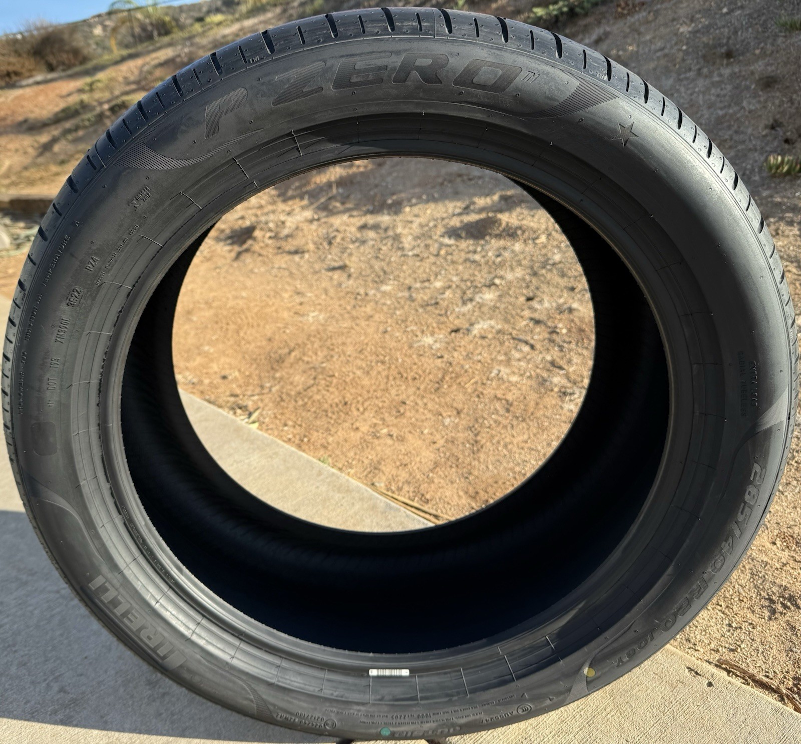 Set of TWO BRAND NEW 285/40R20 108Y Pirelli P Zero PZ4 Star ★ BMW Tires 2854020