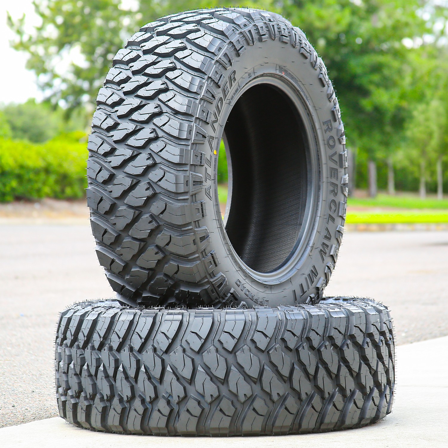 2 Atlander Roverclaw M/T I 305/70R16 124/121Q E 10 Ply Light Truck Tires