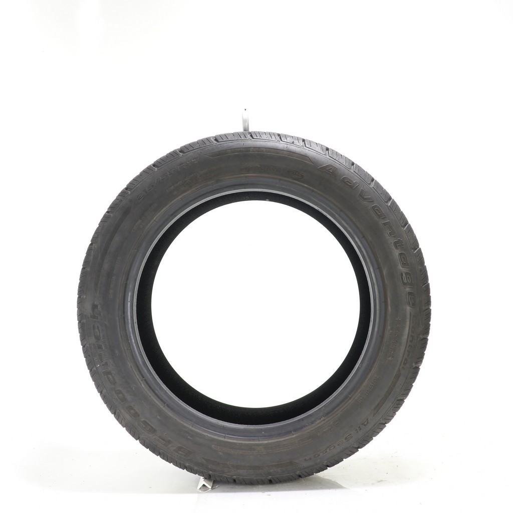 Set of (4) Used 215/55R17 BFGoodrich Advantage Control 94H – 8-10/32 (1ACZ0)