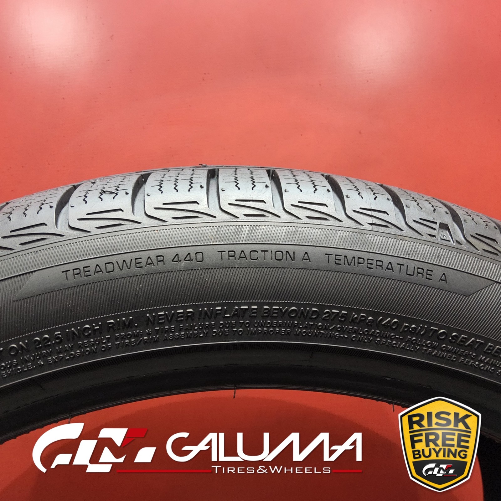 1 (One) Tire LikeNEW Yokohama Advan V35 NC0 XL 315/35R22 315/35/22 3153522 91058