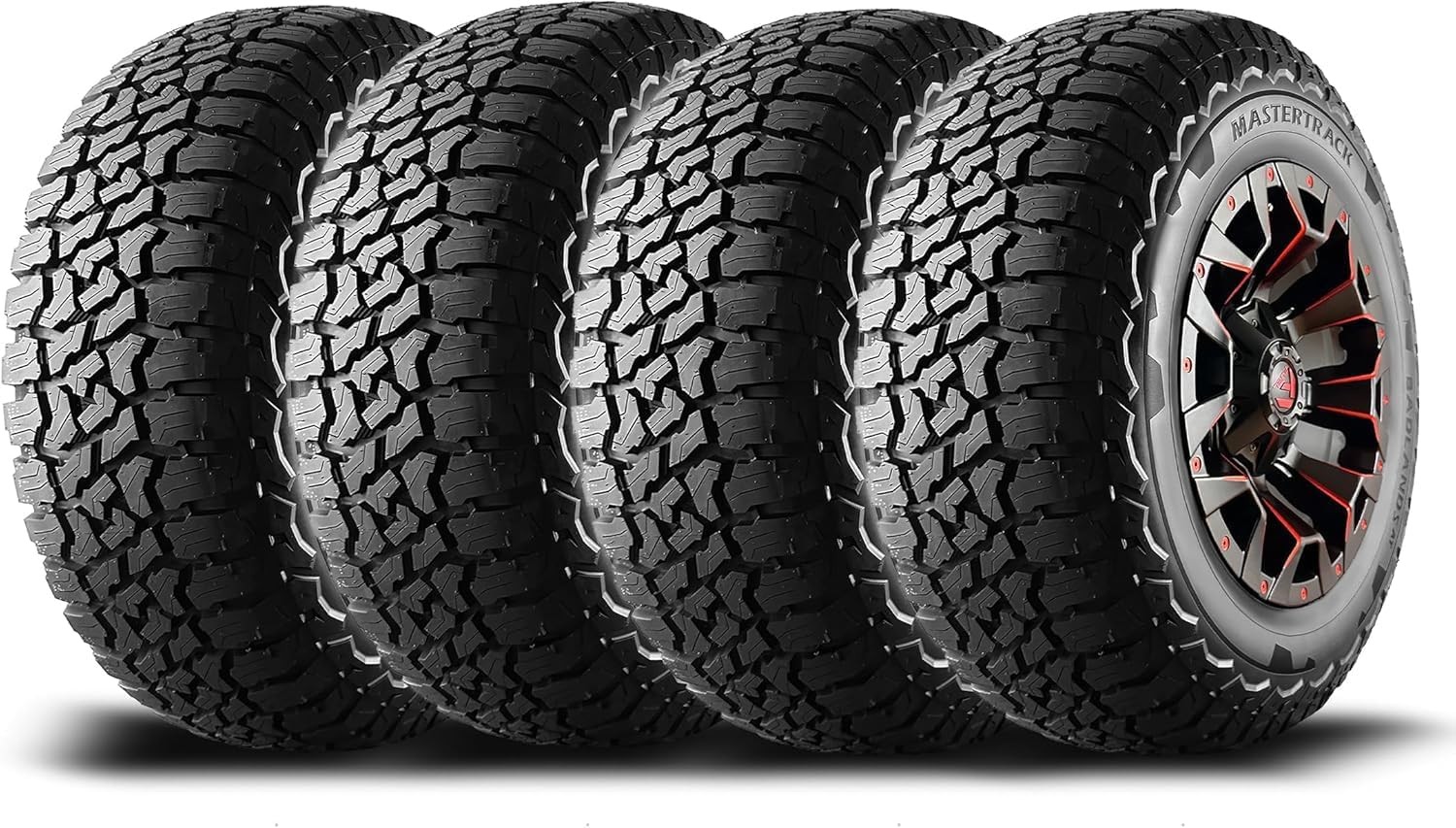 4 All Terrain Tires Mastertrack BADLANDS AT 265/75R16 116S SUV Light Truck Tire