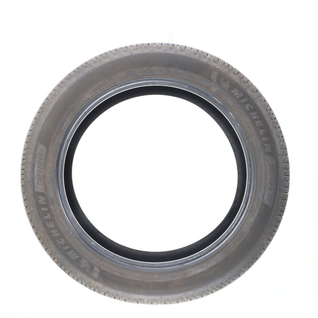 Set of (4) Used 245/50R20 Michelin Defender 2 105H – 9.5-10.5/32