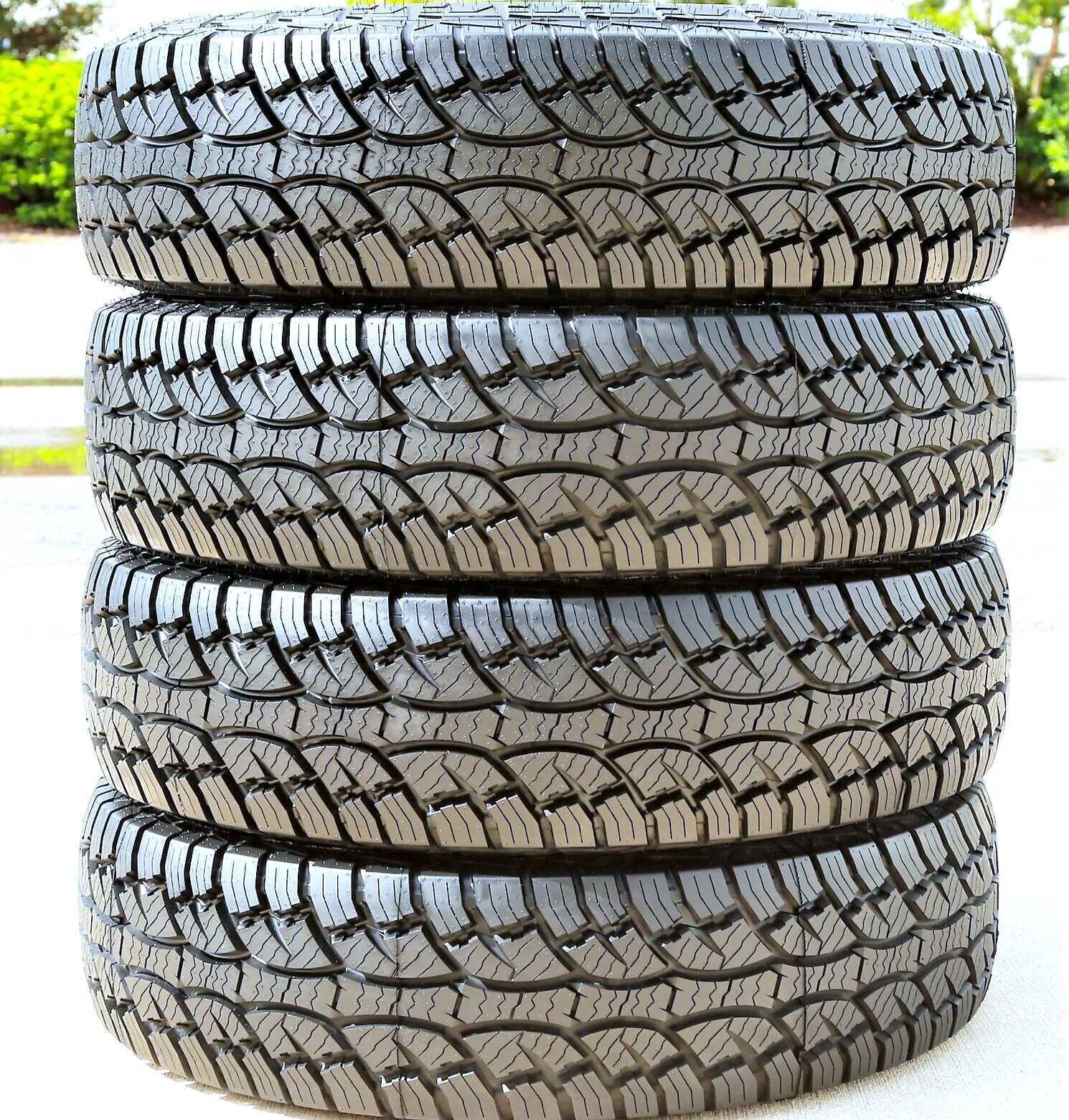 4 Tires Evoluxx Rotator A/T LT 305/70R16 Load E 10 Ply (OWL) AT All Terrain