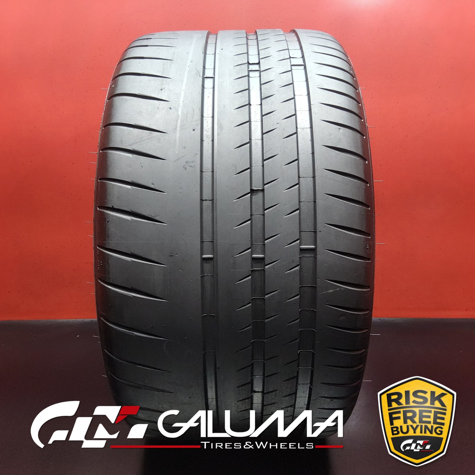 1 (One) Tire LikeNEW Michelin Pilot Sport Cup 2 K1 XL 345/30ZR21 No Patch #94821