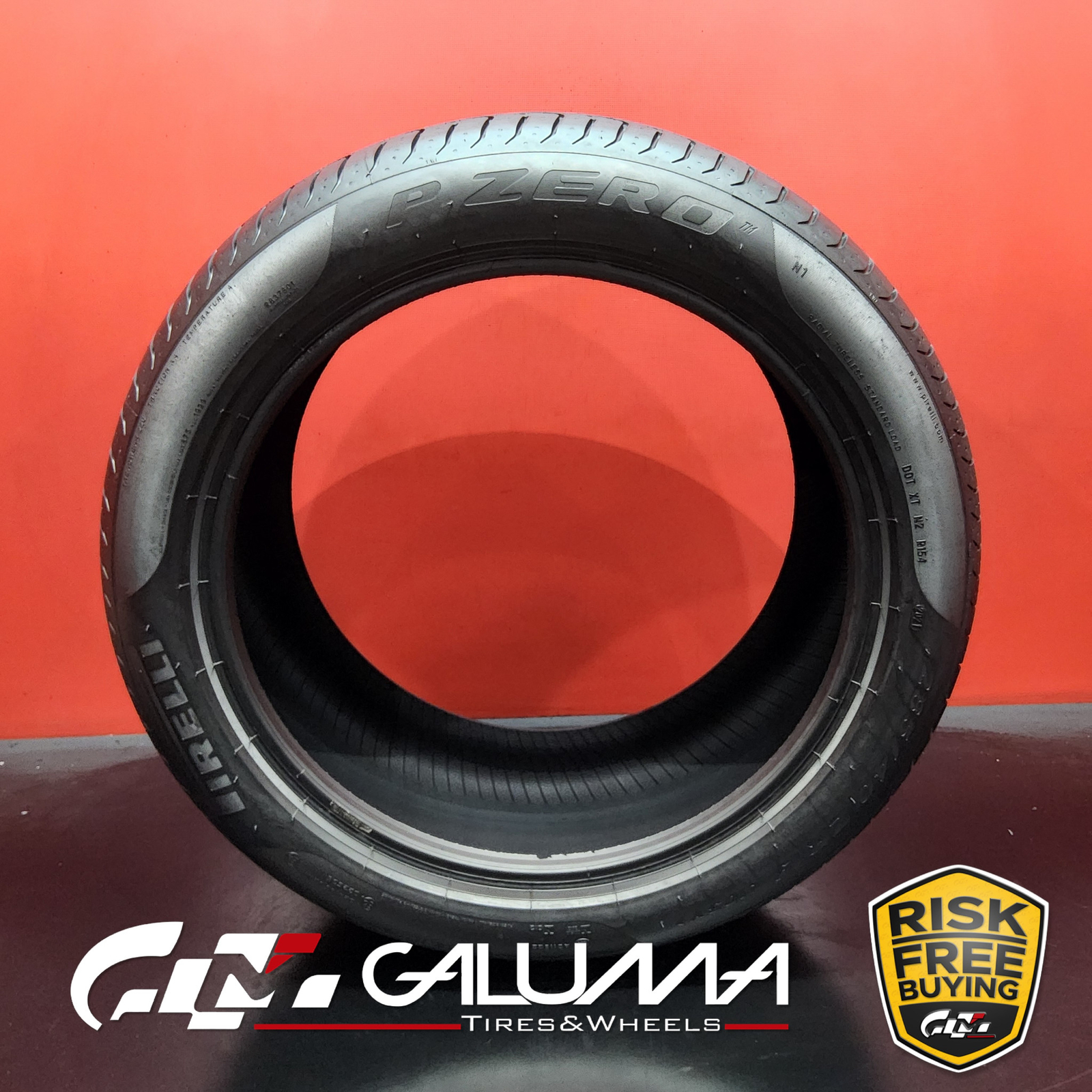 1 (One) Tire Take off Pirelli P Zero (N1) ZR19 285/40/19 2854019 No Patch #86799