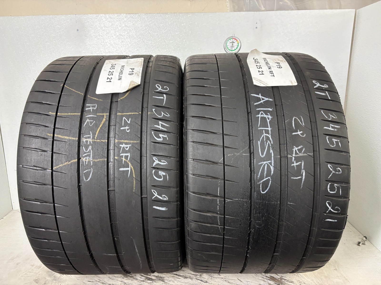 NO SHIPPING ONLY LOCAL PICK UP 2 Tires 345 25 21 Michelin Pilot Sport 4 S ZP